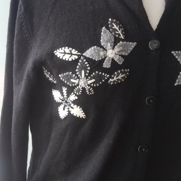 ♦️ Episcia Vintage Embroidered Cardigan - … - Picture 3 of 9